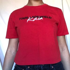 KARL x KAIA Cropped Tee